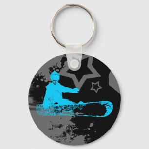 skeleboarder. key ring