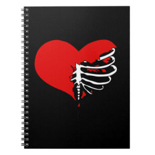 Skeleheart - Red Notebook