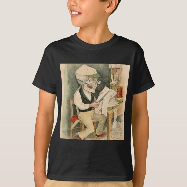 Skeletal Editor T-Shirt (Front)