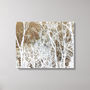 Skeletal Forest Canvas Print