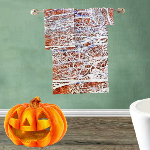 Skeletal Forest-II Bath Towel Set
