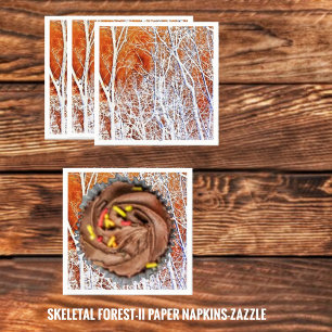 Skeletal Forest II Napkin