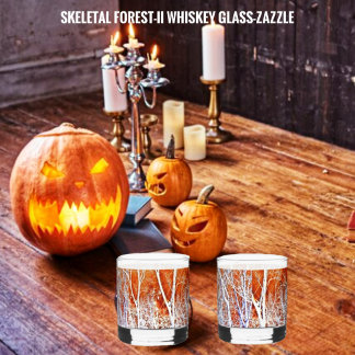 Skeletal Forest-II Whiskey Glass
