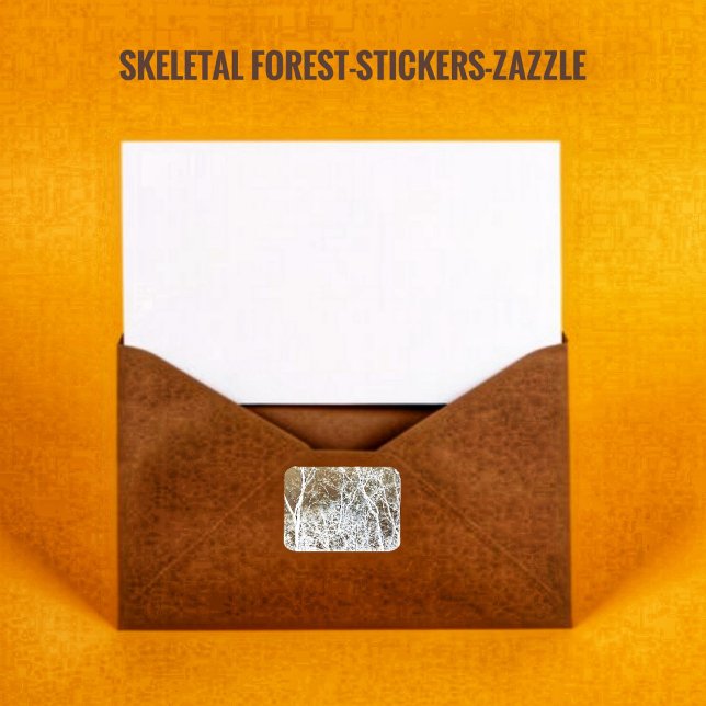 Skeletal Forest Square Sticker (Creator Uploaded)