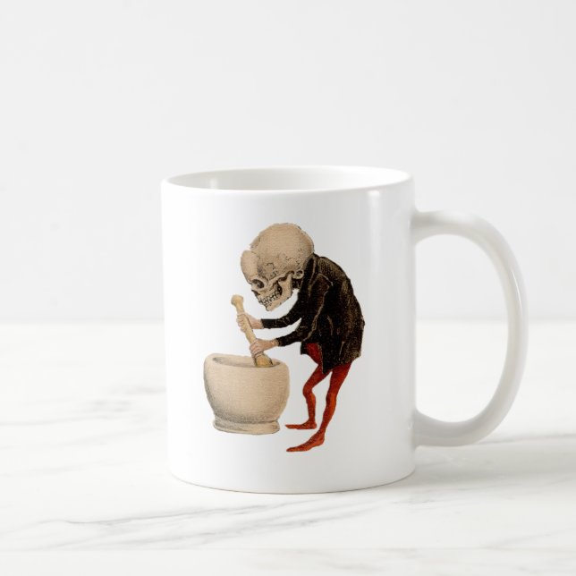 Skeletal Pharmacy Coffee Mug (Right)