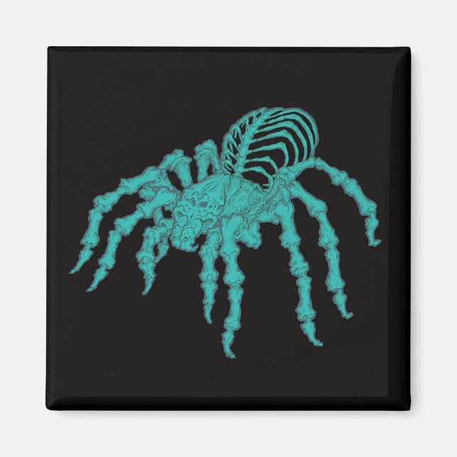 Skeletal Tarantula Magnet (Front)