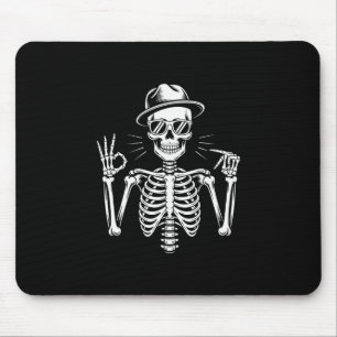 Skeleton 67 Sign Language Alpha Slang Gen 67th Num Mouse Mat