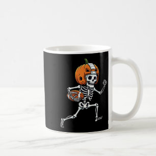 Skeleton American Football Player Spooky Sports Gr Coffee Mug