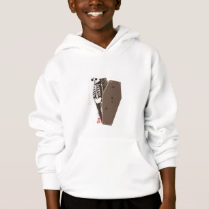 Skeleton and Coffin Halloween Design