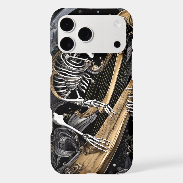 Skeleton and Harp I (Back)