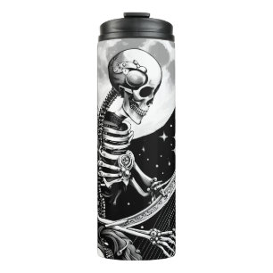 Skeleton and Harp III Thermal Tumbler