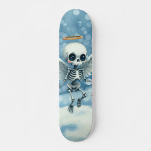 Skeleton Angel – The Sweet Side of the Afterlife.  Skateboard