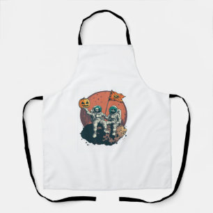 Skeleton Astronaut Crew Apron