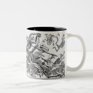 skeleton attack mug