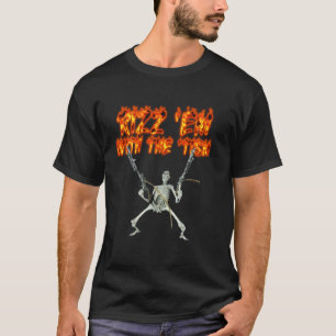 Skeleton Autism Meme Internet Rizz Autistic Kids B T-Shirt