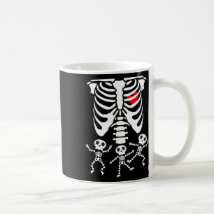 Skeleton Baby Halloween Pregnancy Couples Costumes Coffee Mug