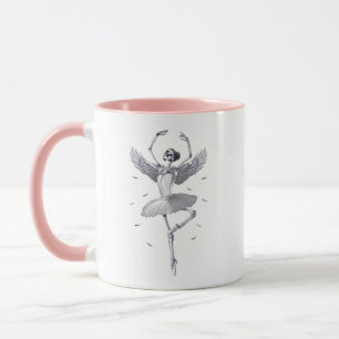 Skeleton Ballerina Mug