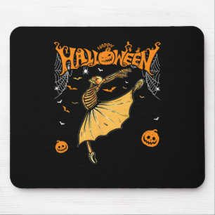 Skeleton Ballerinas Ballet Dance Cute Halloween Co Mouse Mat