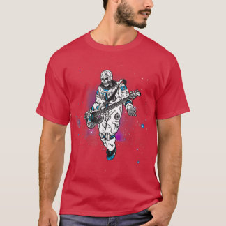 Skeleton Bass Player T-Shirt
