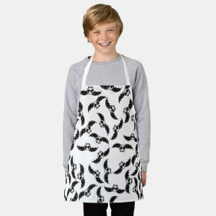 Skeleton Bats Halloween Apron