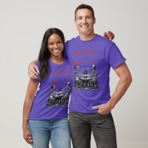 Skeleton Best Friends Cheers T-Shirt