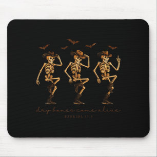 Skeleton Bible Verse Dry Bones Come Alive Christia Mouse Mat