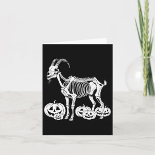 Skeleton Birthday Halloween Mens Womens Kids Card