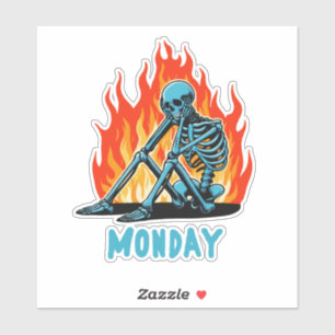 Skeleton Blue Monday