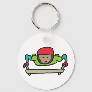 Skeleton Bob Key Ring