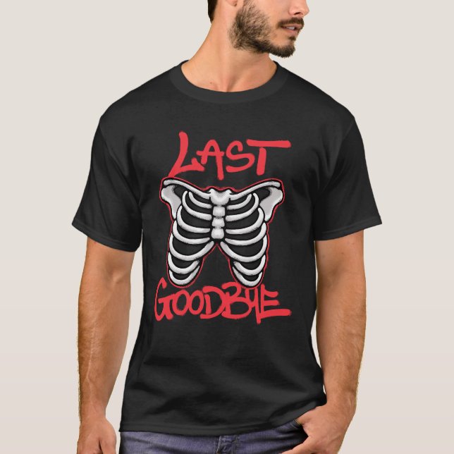  Skeleton body streetwear T-Shirt (Front)