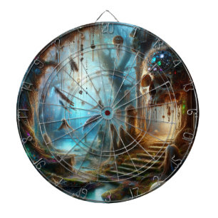 Skeleton Boo Spot On Dartboard