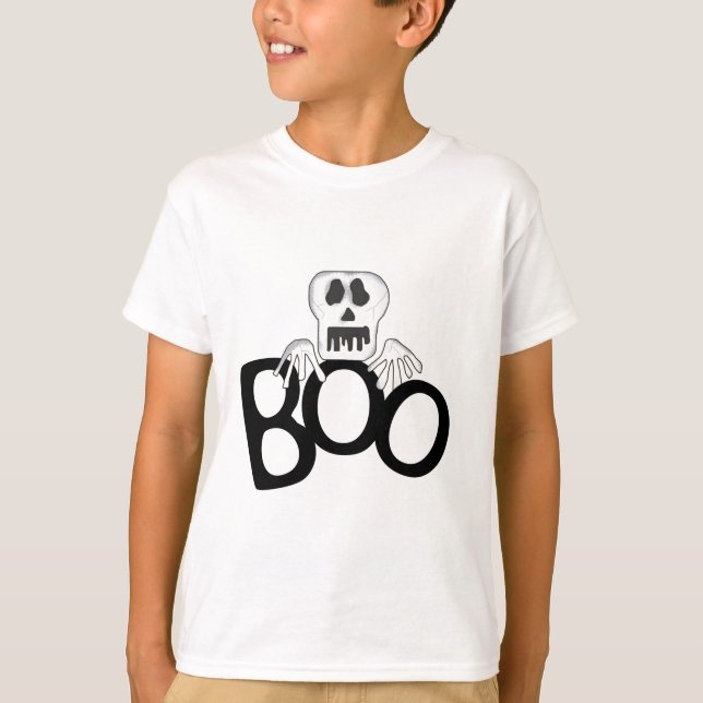 Skeleton Boo Tshirts and Gifts (Front)