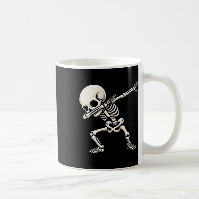 Skeleton Boys Kids Men Funny Halloween  Coffee Mug (Right)
