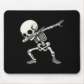 Skeleton Boys Kids Men Funny Halloween Mouse Mat