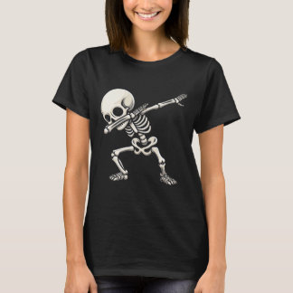 Skeleton Boys Kids Men Funny Halloween T-Shirt