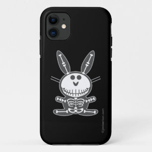 Skeleton Bunny iPhone 11 Case