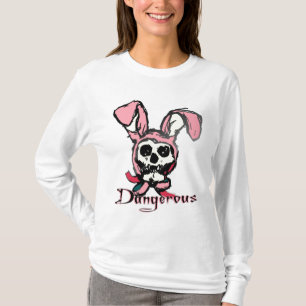 Skeleton Bunny Hoodie T-Shirt