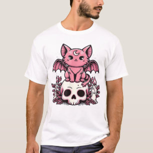Skeleton Cat Halloween Essential T-Shirt