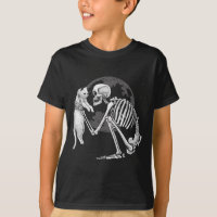 Skeleton Cat Skull Kitty Cute Ghost Halloween Men