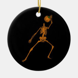 Skeleton Ceramic Tree Decoration