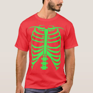 Skeleton Cheap Halloween Costume  T-Shirt