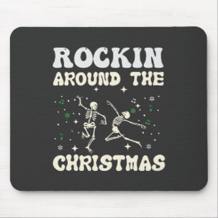  Skeleton Christmas Dance Mouse Mat