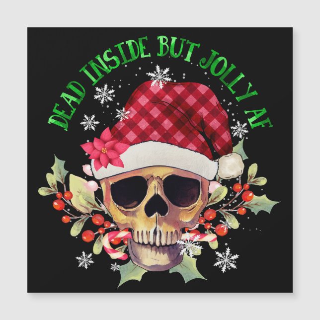 Skeleton Christmas Tree Funny Ugly Xmas Skeletons  (Front)