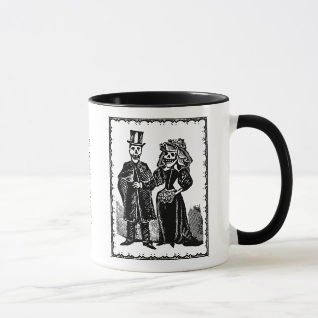 Skeleton Couple - Mug (Right)