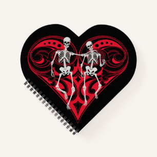 Skeleton Couple Notebook