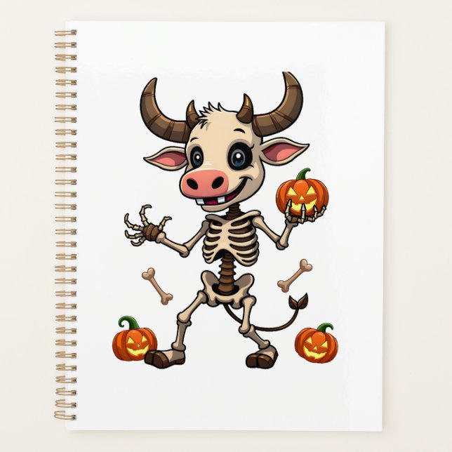 Skeleton Cow Parade Planner (Front)