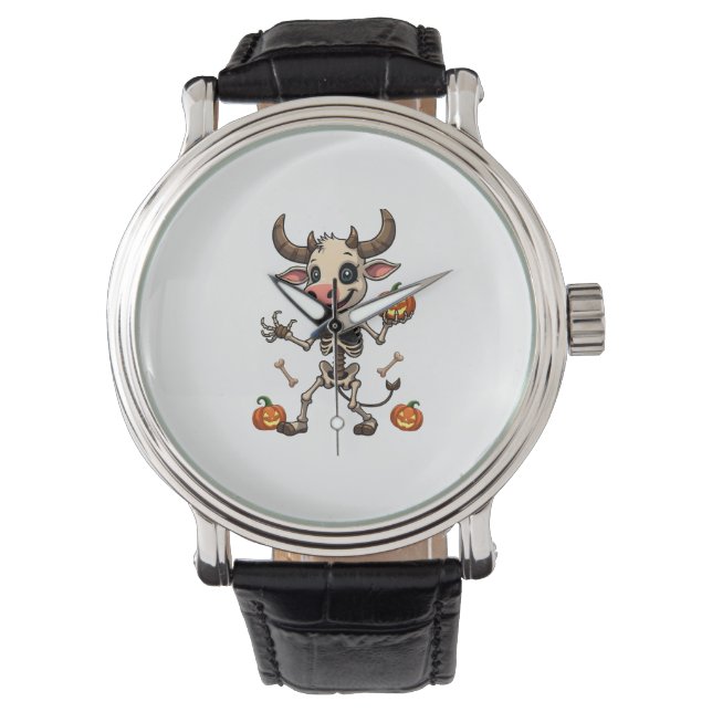 Skeleton Cow Parade Watch (Front)