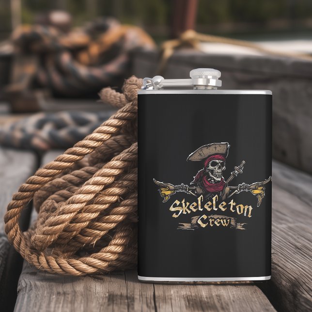 Skeleton Crew Hip Flask (Creator Uploaded)