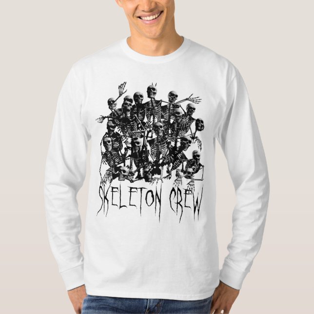 Skeleton crew (light)T-shirts T-Shirt (Front)