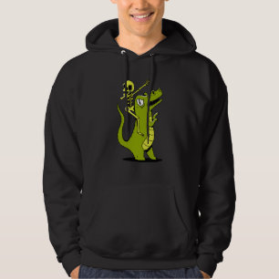 skeleton dab dabbing rex hoodie
